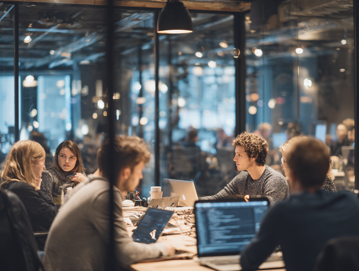 Placeholder showing analytics dashboard mockups